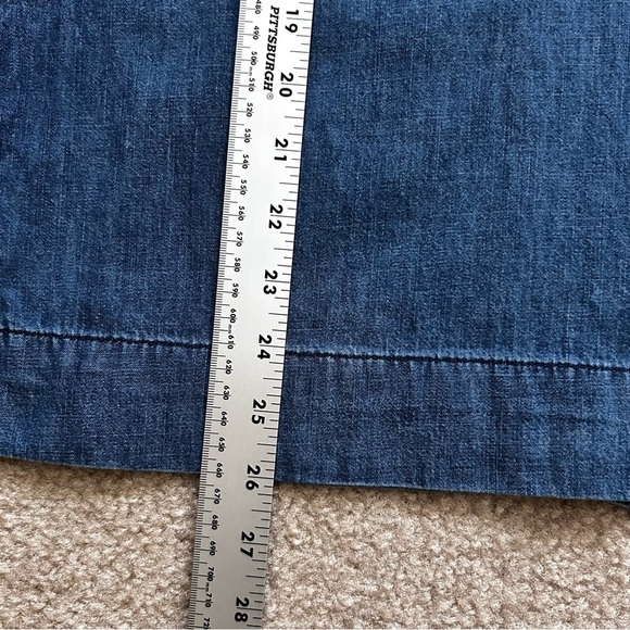 Gap Embroidered Denim Tunic Top - Picture 10 of 10